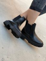 نیم بوت بغل کش ورنی 33176 - تصویر 2