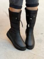 بوت کاپشنی ساق بلند 33106 - تصویر 5