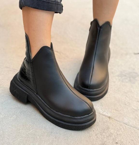 نیم بوت V ورنی 33190