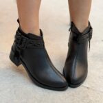 نیم بوت بغل زیپ کرواتی 33188