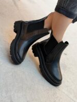 بوت بغل کش طرح ورنی 33194 - تصویر 2