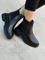 نیم بوت بغل کش سوسماری 33216