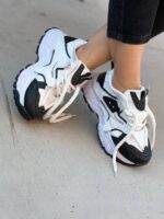 کتونی فشن نگین دار 33235 - تصویر 5