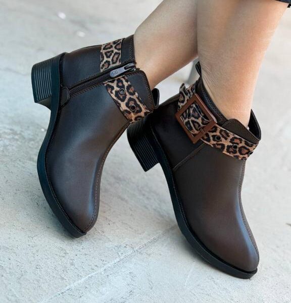 نیم بوت پلنگی 33265