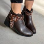 نیم بوت کرواتی پلنگی 33257