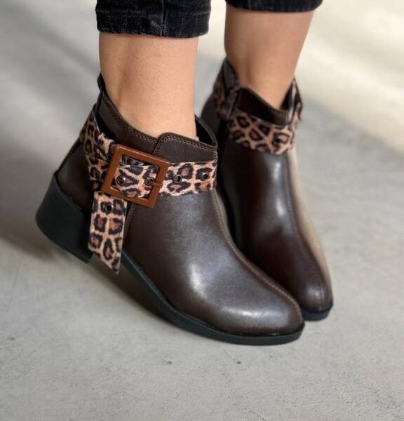 نیم بوت کرواتی پلنگی 33257