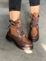 بوت کاپشنی تک چسب 32981