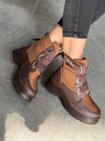 بوت کاپشنی تک چسب 32981 - تصویر 11