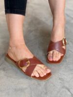 صندل ضربدری سگک دار 33026 - تصویر 6