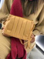 کیف طرح چرم مرواریدی 33369 - تصویر 5