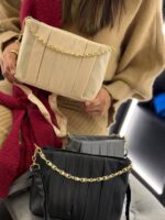 کیف طرح چرم مرواریدی 33369 - تصویر 3