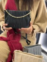 کیف طرح چرم مرواریدی 33369 - تصویر 4