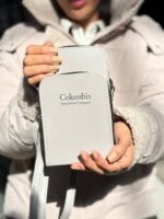 کیف پاسپورتی چرم 33415 - تصویر 3