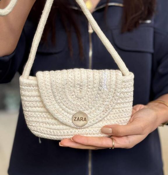 نیم بگ زارا بافت 33422