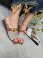 صندل برزنتی تک سگک 33622 - تصویر 2