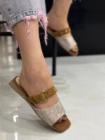 صندل برزنتی تک سگک 33622