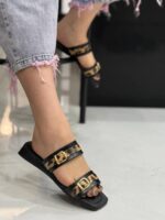 صندل دوسگک پلنگی 32540 - تصویر 14